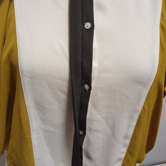 Women's Zara Basic Blouse Top Size L - Picture 3 of 16